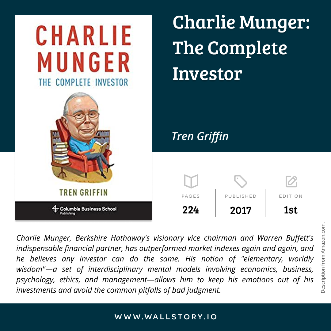 Charlie Munger: The Complete Investor