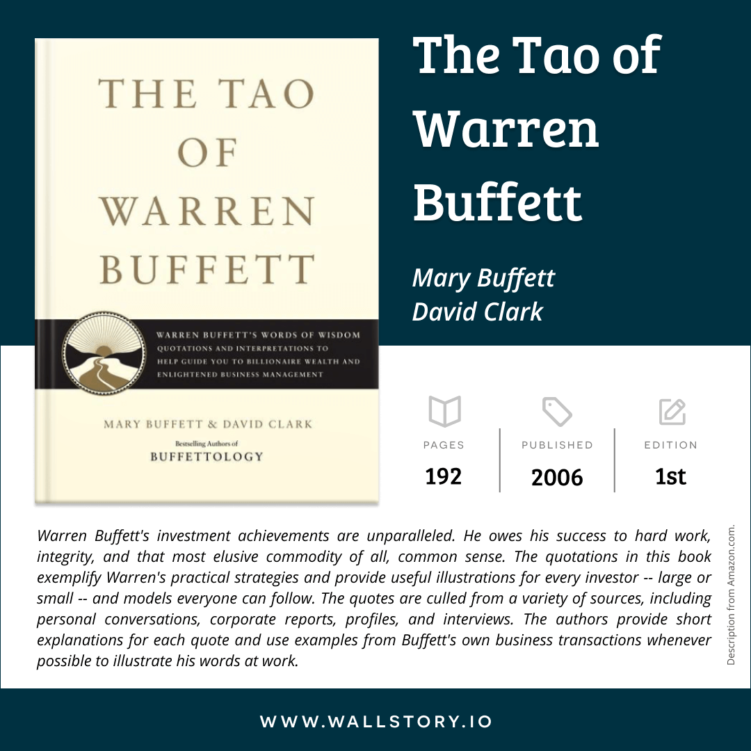 Tao of Warren Buffett, The