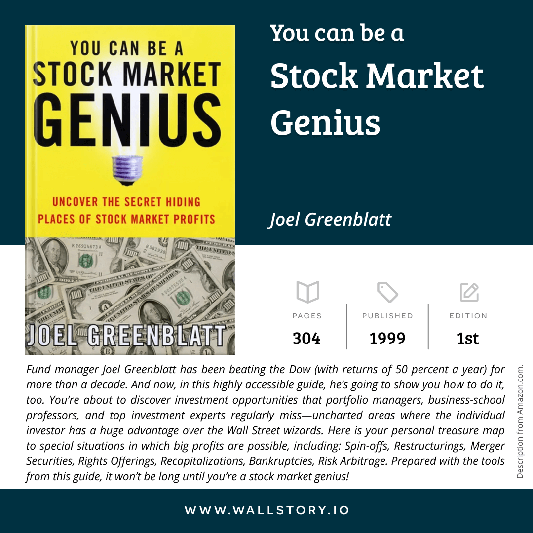 You can be a  Stock Market Genius