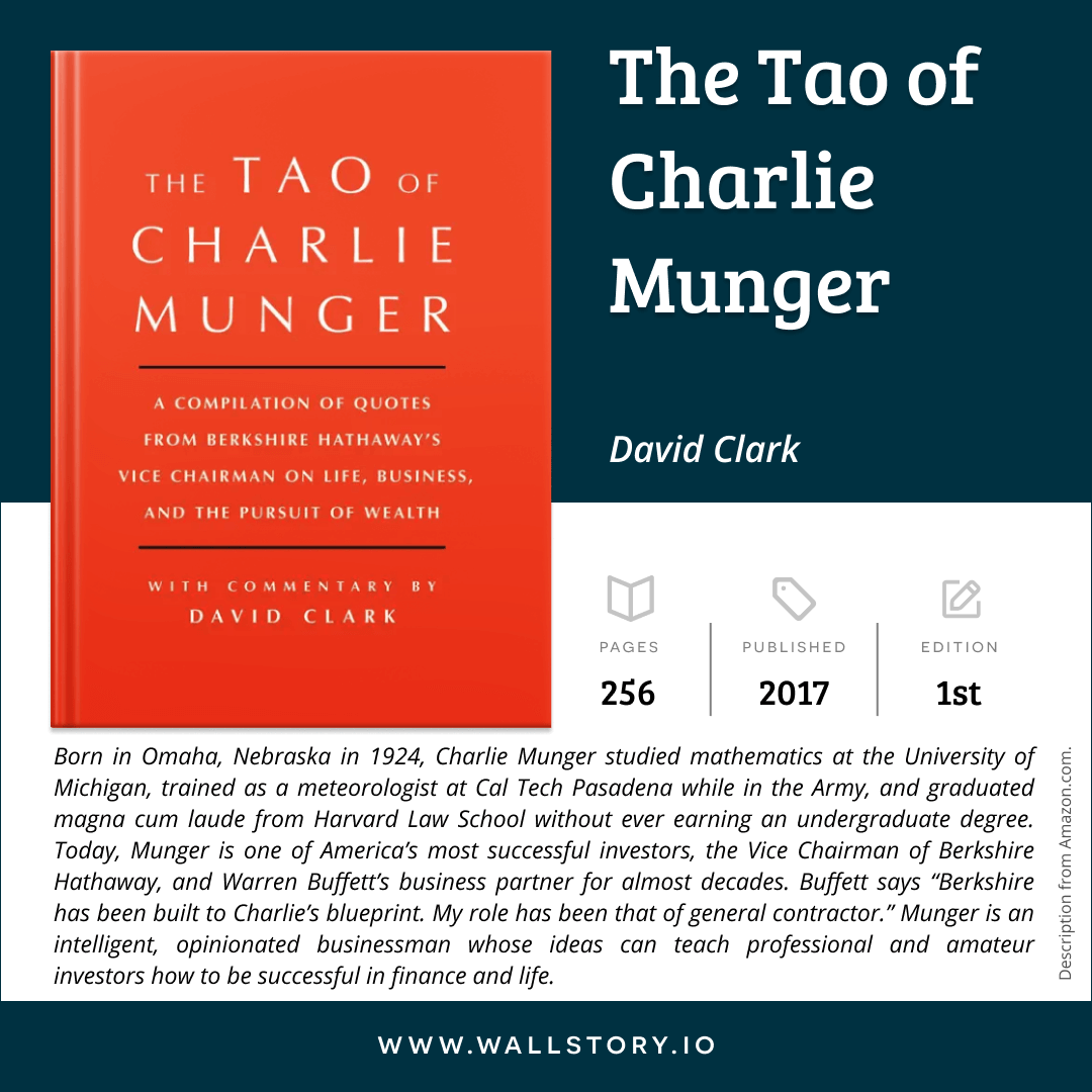 Tao of Charlie Munger, The